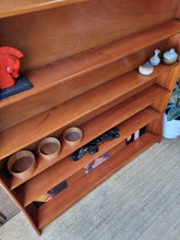 Load image into Gallery viewer, MID CENTURY SOLID HARDWOOD BOOKCASE