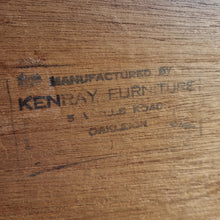 Load image into Gallery viewer, MID CENTURY SOLID HARDWOOD BOOKCASE