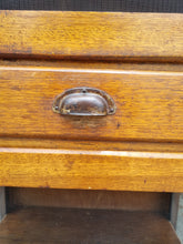 Load image into Gallery viewer, VINTAGE HARDWOOD MEATSAFE STORAGE CABINET PANTRY