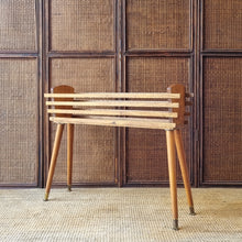 Load image into Gallery viewer, MID CENTURY ATOMIC TIMBER PLANTER