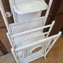 Load image into Gallery viewer, ANTIQUE CANE 'CANTERBURY', MAGAZINE / MUSIC RACK, BOOK STAND, HALL STAND, ETC