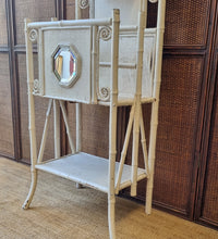 Load image into Gallery viewer, ANTIQUE CANE 'CANTERBURY', MAGAZINE / MUSIC RACK, BOOK STAND, HALL STAND, ETC