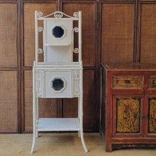 Load image into Gallery viewer, ANTIQUE CANE 'CANTERBURY', MAGAZINE / MUSIC RACK, BOOK STAND, HALL STAND, ETC