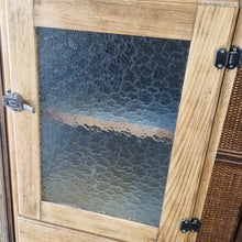 Load image into Gallery viewer, RUSTIC VINTAGE REFURBISHED MEATSAFE STORAGE CABINET PANTRY