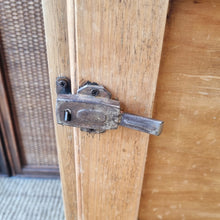 Load image into Gallery viewer, RUSTIC VINTAGE REFURBISHED MEATSAFE STORAGE CABINET PANTRY