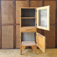 Load image into Gallery viewer, RUSTIC VINTAGE REFURBISHED MEATSAFE STORAGE CABINET PANTRY