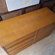 Load image into Gallery viewer, VINTAGE SIDEBOARD BUFFET DRESSER MEDIA CABINET