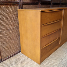 Load image into Gallery viewer, VINTAGE SIDEBOARD BUFFET DRESSER MEDIA CABINET