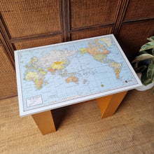 Load image into Gallery viewer, VINTAGE STUDENT'S MAP DESK
