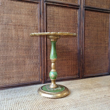 Load image into Gallery viewer, VINTAGE FLORENTINE WINE SIDE TABLE