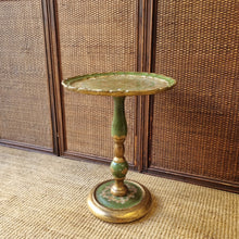 Load image into Gallery viewer, VINTAGE FLORENTINE WINE SIDE TABLE