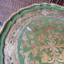 Load image into Gallery viewer, VINTAGE FLORENTINE WINE SIDE TABLE