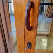 Load image into Gallery viewer, VINTAGE HALF ROUND DISPLAY CABINET CABINET