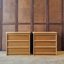 Load image into Gallery viewer, PAIR OF VINTAGE BEDSIDE DRAWERS BY MACROB FURNITURE