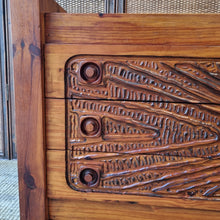 Load image into Gallery viewer, VINTAGE AFRICAN CARVED DRESSER DRAWERS