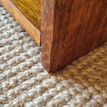 Load image into Gallery viewer, SMALL VINTAGE HARDWOOD STEP BOOKCASE