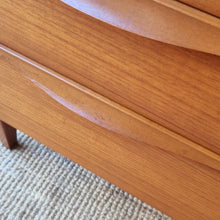 Load image into Gallery viewer, VINTAGE PAIR OF TEAK BEDSIDE DRAWERS BY RELIANCE FURNITURE