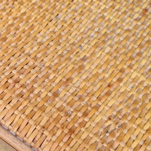 Load image into Gallery viewer, VINTAGE CANE & RATTAN WALL UNIT DISPLAY CABINET