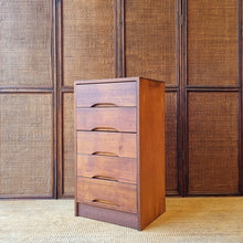 Load image into Gallery viewer, VINTAGE SLIMLINE CHEST OF DRAWERS
