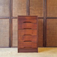 Load image into Gallery viewer, VINTAGE SLIMLINE CHEST OF DRAWERS