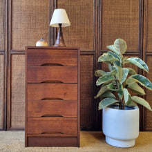 Load image into Gallery viewer, VINTAGE SLIMLINE CHEST OF DRAWERS