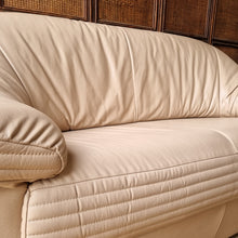 Load image into Gallery viewer, VINTAGE LEATHER 2 SEATER SOFA