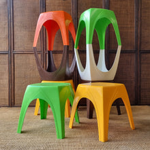 Load image into Gallery viewer, VINTAGE BRITISH PLASTICS SIDE TABLES. PRICE IS EACH.