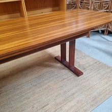 Load image into Gallery viewer, VINTAGE BLACKWOOD EXTENDABLE DINING TABLE