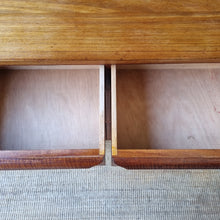 Load image into Gallery viewer, VINTAGE MID CENTURY SOLID HARDWOOD FILING OFFICE CABINET DRAWERS
