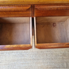 Load image into Gallery viewer, VINTAGE MID CENTURY SOLID HARDWOOD FILING OFFICE CABINET DRAWERS