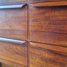 Load image into Gallery viewer, VINTAGE MID CENTURY SOLID HARDWOOD FILING OFFICE CABINET DRAWERS
