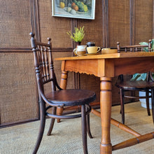 Load image into Gallery viewer, VINTAGE UPCYCLED KITCHEN / CAFE TABLE