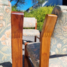 Load image into Gallery viewer, SET OF 8 VINTAGE DINING CHAIRS