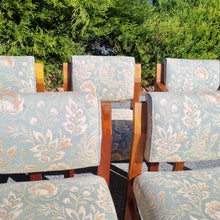 Load image into Gallery viewer, SET OF 8 VINTAGE DINING CHAIRS