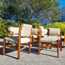 Load image into Gallery viewer, SET OF 8 VINTAGE DINING CHAIRS