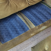 Load image into Gallery viewer, VINTAGE TESSA T1 GREEN VELOUR SOFA