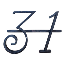 Load image into Gallery viewer, VINTAGE WROUGHT IRON HOUSE NUMBER 31