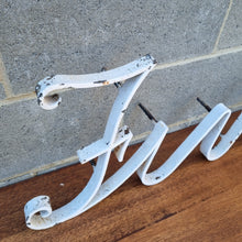 Load image into Gallery viewer, VINTAGE WROUGHT IRON HOUSE NUMBER FIVE