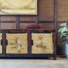 Load image into Gallery viewer, VINTAGE CHINESE SIDEBOARD TV CABINET WITH ARTWORK