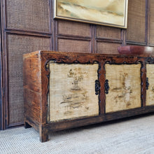 Load image into Gallery viewer, VINTAGE CHINESE SIDEBOARD TV CABINET WITH ARTWORK
