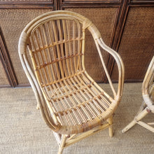Load image into Gallery viewer, PAIR OF VINTAGE CANE CHAIRS