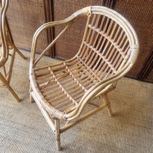 Load image into Gallery viewer, PAIR OF VINTAGE CANE CHAIRS