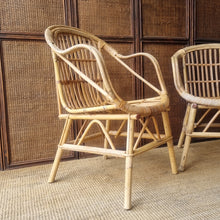 Load image into Gallery viewer, PAIR OF VINTAGE CANE CHAIRS