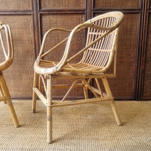 Load image into Gallery viewer, PAIR OF VINTAGE CANE CHAIRS