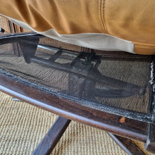 Load image into Gallery viewer, VINTAGE DANISH SWIVEL LEATHER ARMCHAIR