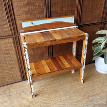 Load image into Gallery viewer, RUSTIC POTTING BENCH HALL TABLE