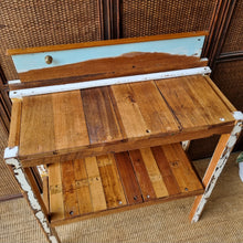 Load image into Gallery viewer, RUSTIC POTTING BENCH HALL TABLE
