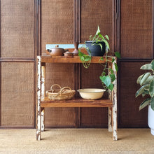 Load image into Gallery viewer, RUSTIC POTTING BENCH HALL TABLE