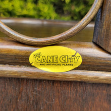 Load image into Gallery viewer, VINTAGE CANE & RATTAN HUTCH CABINET