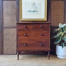 Load image into Gallery viewer, VINTAGE OAK CHEST OF DRAWERS